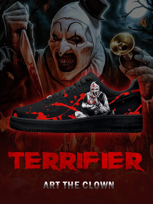 Art the Clown Design Shoes F1