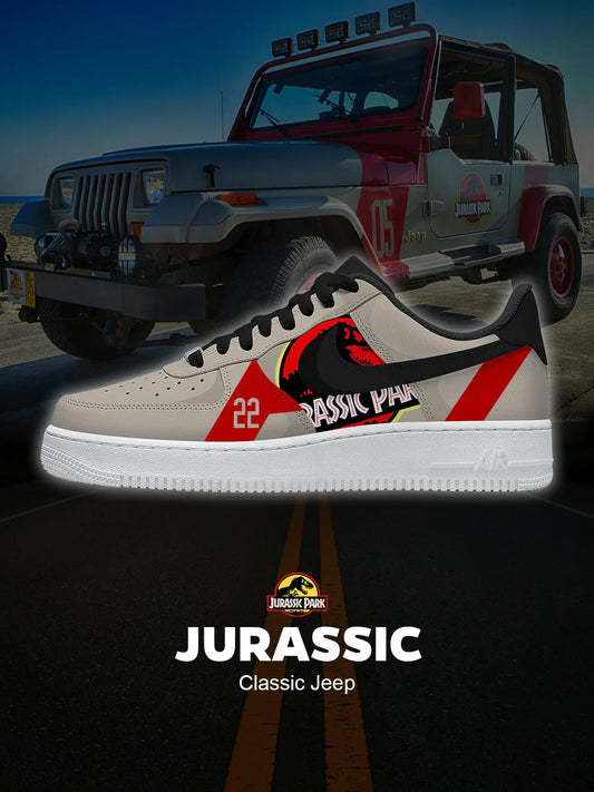 Custom Printed J Park Classic Ranger Design Shoes F1