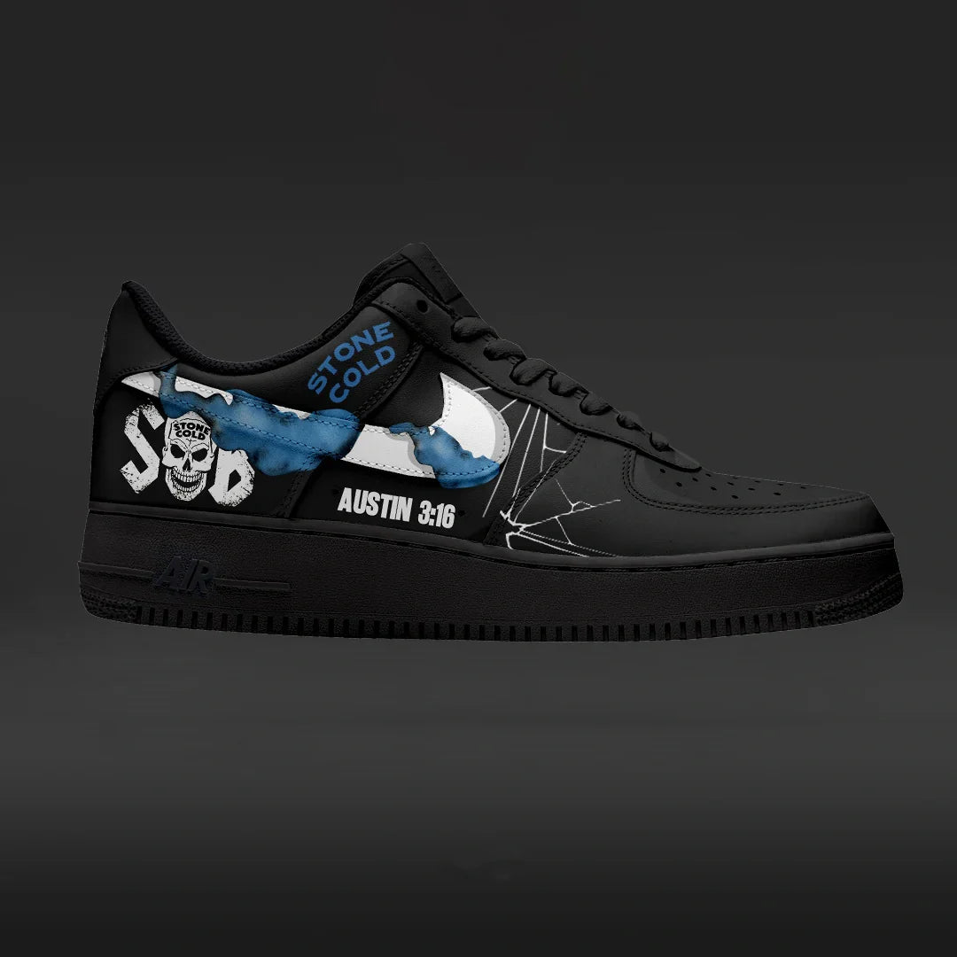 Stone Cold Steve Austin Design Shoes F1