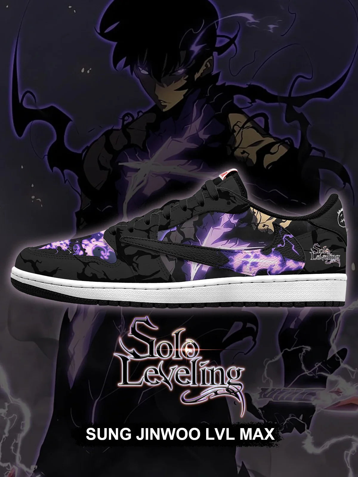 Sung Jinwoo LVL Max  Design Shoes J1 Low Top