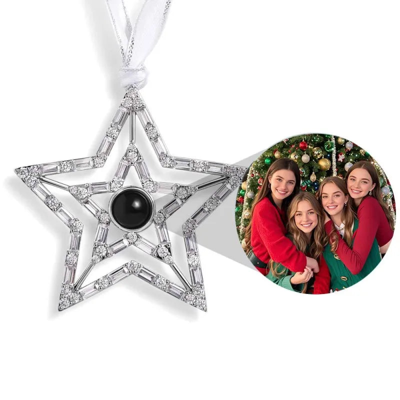 Personalized Projection Ornaments Christmas Gifts