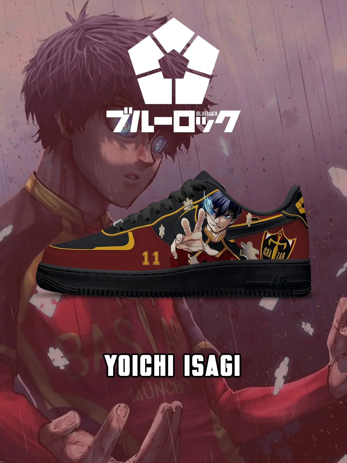 Yoichi Isagi  Design Shoes F1