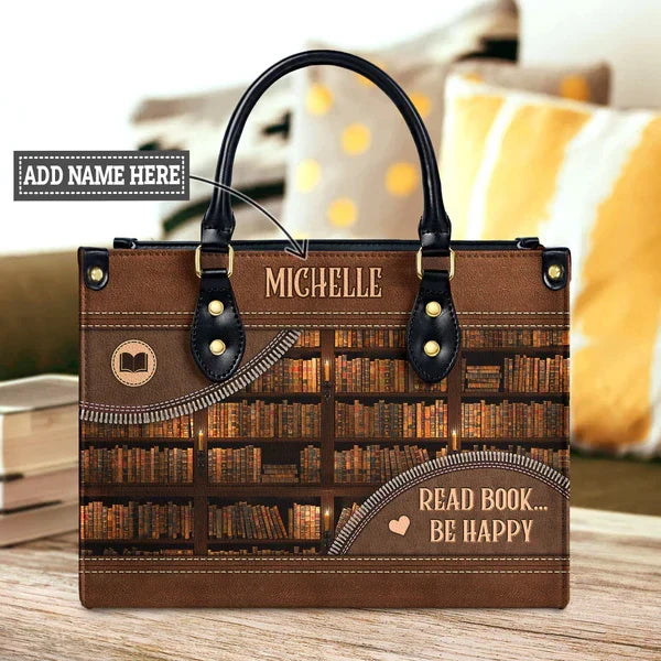 Read Book Be Happy Leather Bag