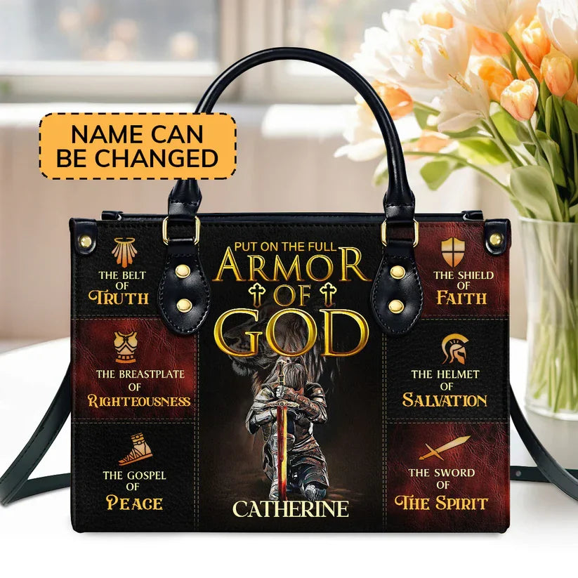 Armor Of God Leather Bag