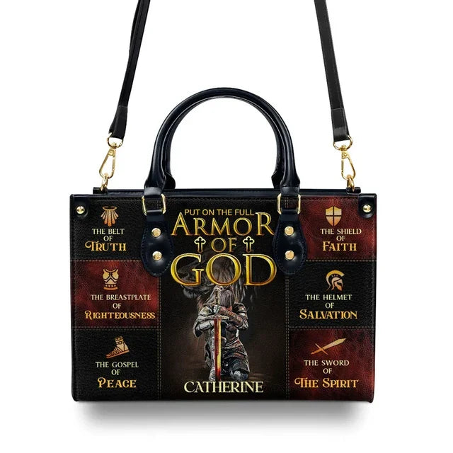 Armor Of God Leather Bag