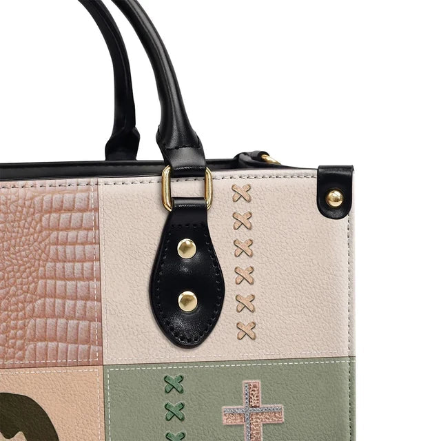 Simply Blessed Leather Handbag