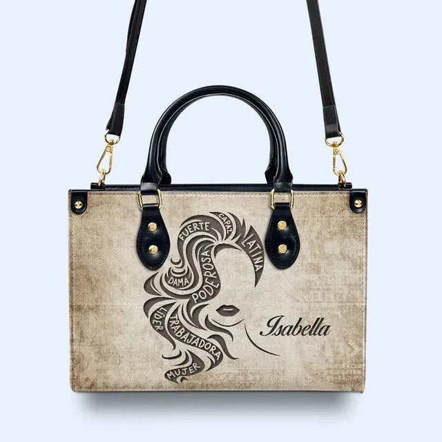 Latina Girl Leather Handbag