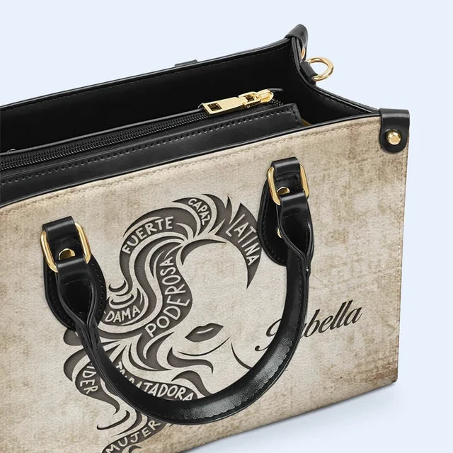 Latina Girl Leather Handbag