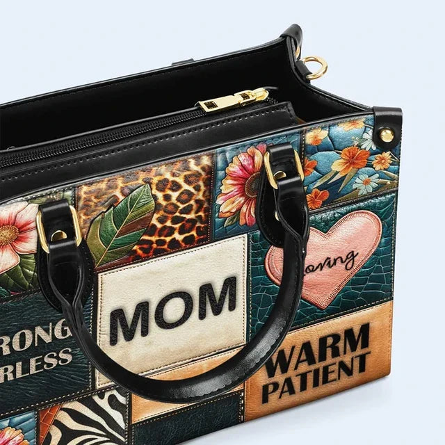 Mom Leather Handbag