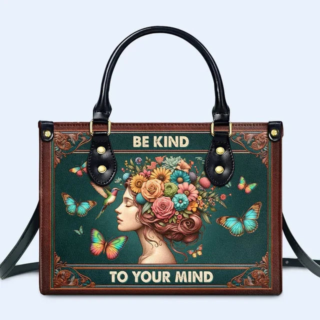 Be Kind Leather Handbag