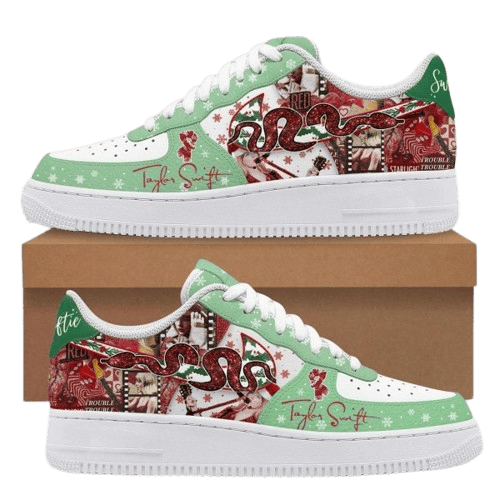 Snake Queen Trouble Design Shoes F1