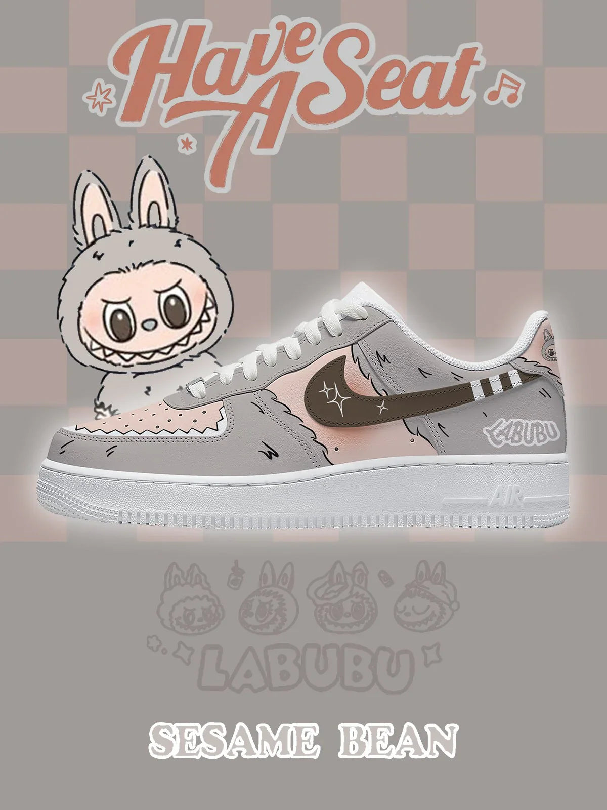 Sesame Bean Design Shoes F1