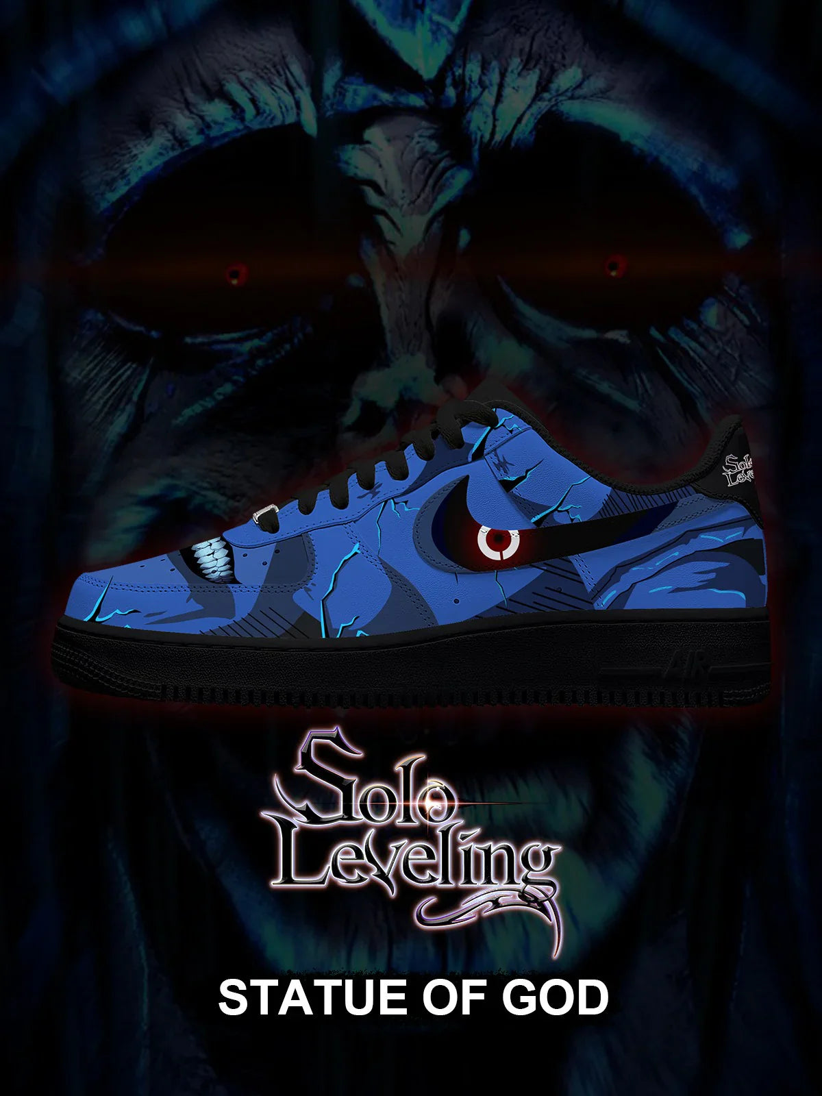 Statue of God Design Shoes F1