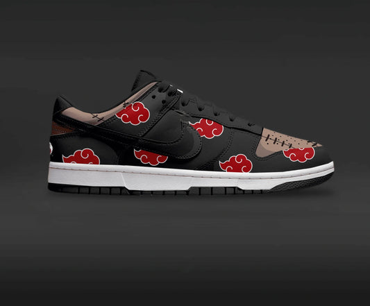 Kakuzu Akatsuki Design Shoes J1 Low Top